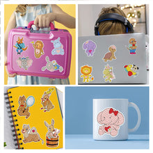 Load image into Gallery viewer, 26/30/35/38/42/43 PCS Cartoon Diamond Sticker Art Craft Diamond Painting Sticker
