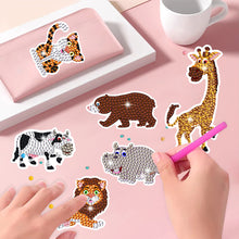 Load image into Gallery viewer, 26/30/35/38/42/43 PCS Cartoon Diamond Sticker Art Craft Diamond Painting Sticker
