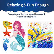 Load image into Gallery viewer, 47 PCS Gem Sticker Art Craft Dolphin Diamond Painting Sticker for Boy Girls Gift
