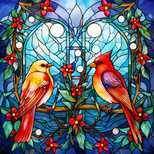 Load image into Gallery viewer, Diamond Painting - Full Square - pair of cardinals (40*40CM)

