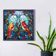 Load image into Gallery viewer, Diamond Painting - Full Square - pair of cardinals (40*40CM)
