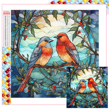 Load image into Gallery viewer, Diamond Painting - Full Square - pair of cardinals (40*40CM)
