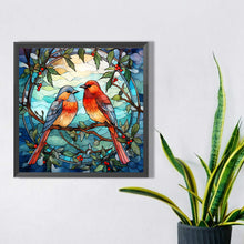 Load image into Gallery viewer, Diamond Painting - Full Square - pair of cardinals (40*40CM)
