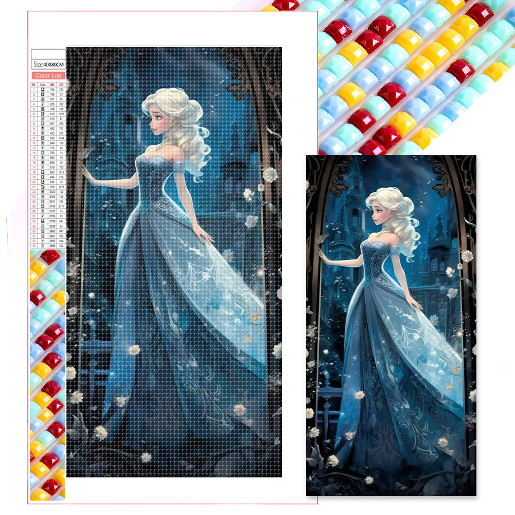 Diamond Painting - Full Square - Disney Princess (40*80CM)