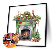 Load image into Gallery viewer, Diamond Painting - Full Round - fireplace (30*30CM)
