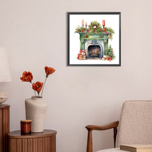 Load image into Gallery viewer, Diamond Painting - Full Round - fireplace (30*30CM)

