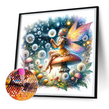 Load image into Gallery viewer, Diamond Painting - Full Round - mushroom fairy (30*30CM)
