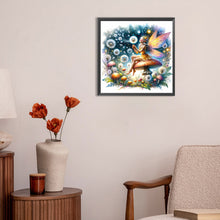 Load image into Gallery viewer, Diamond Painting - Full Round - mushroom fairy (30*30CM)
