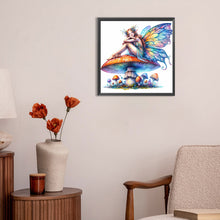Load image into Gallery viewer, Diamond Painting - Full Round - mushroom fairy (30*30CM)
