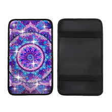 Load image into Gallery viewer, Mandala Diamond Painting Car Non-Slip Pad Diamond Painting Car Armrest Box Mat
