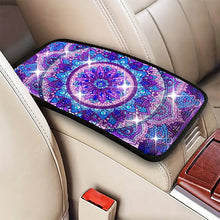 Load image into Gallery viewer, Mandala Diamond Painting Car Non-Slip Pad Diamond Painting Car Armrest Box Mat
