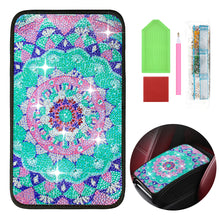 Load image into Gallery viewer, Mandala Diamond Painting Car Non-Slip Pad Diamond Painting Car Armrest Box Mat
