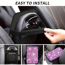 Load image into Gallery viewer, Mandala Diamond Painting Car Non-Slip Pad Diamond Painting Car Armrest Box Mat
