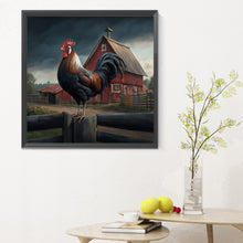 Load image into Gallery viewer, Diamond Painting - Full Round - Rooster (30*30CM)
