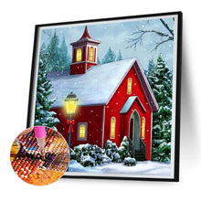 Load image into Gallery viewer, Diamond Painting - Full Round - christmas house (30*30CM)
