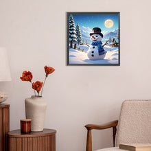 Load image into Gallery viewer, Diamond Painting - Full Round - snowman (30*30CM)
