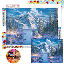 Load image into Gallery viewer, Diamond Painting - Full Square - Snow mountain scenery (40*30CM)
