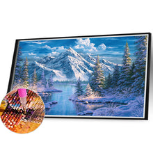 Load image into Gallery viewer, Diamond Painting - Full Square - Snow mountain scenery (40*30CM)
