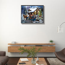 Load image into Gallery viewer, Diamond Painting - Full Square - snow scene (50*40CM)
