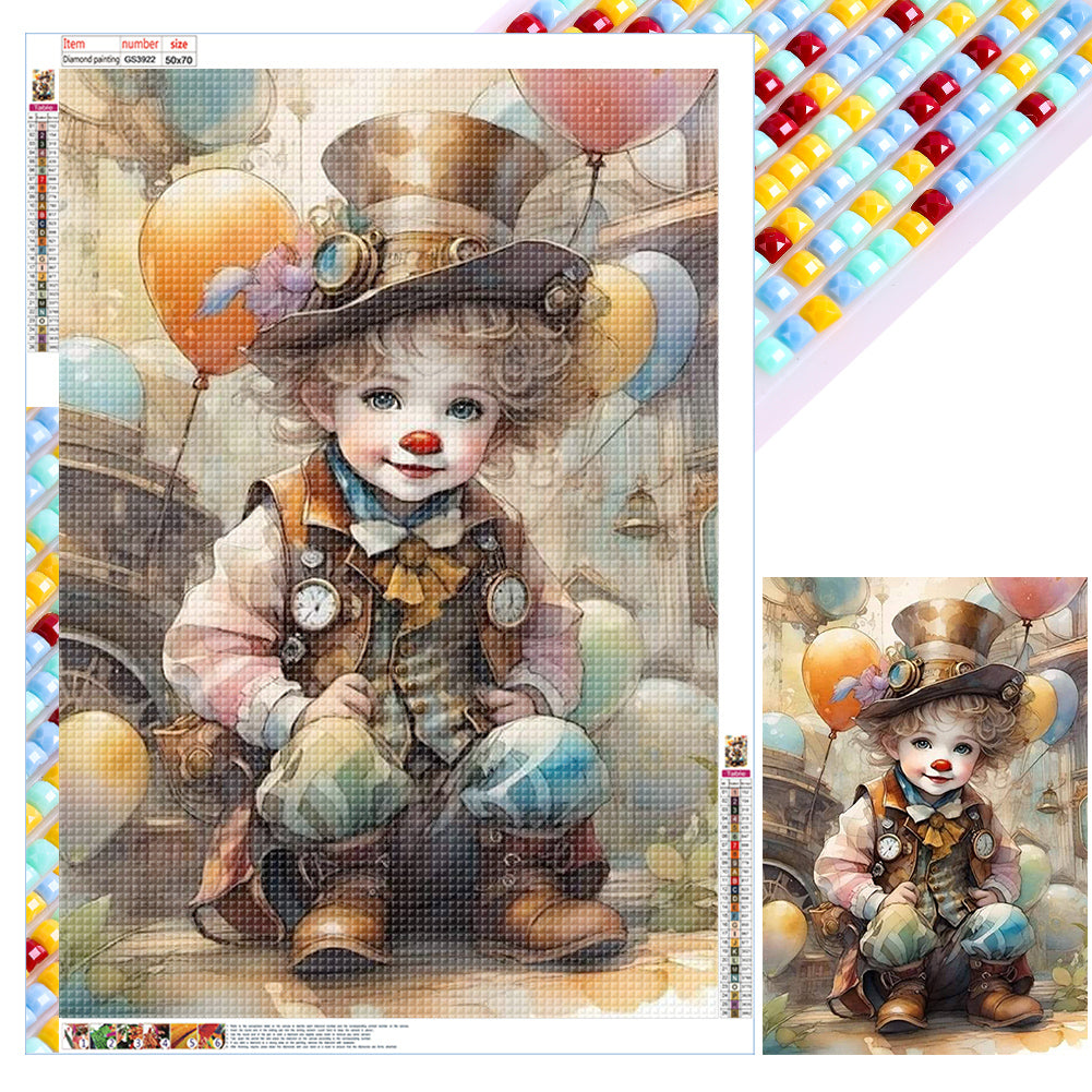 Diamond Painting - Full Square - clown (50*70CM)