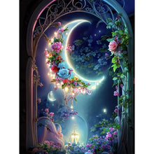 Load image into Gallery viewer, AB Diamond Painting - Full Round - flower moonlight (30*40CM)
