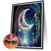 Load image into Gallery viewer, AB Diamond Painting - Full Round - flower moonlight (30*40CM)
