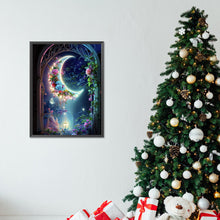 Load image into Gallery viewer, AB Diamond Painting - Full Round - flower moonlight (30*40CM)
