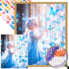 Load image into Gallery viewer, AB Diamond Painting - Full Round - Disney Princess-Frozen (40*50CM)
