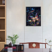 Load image into Gallery viewer, Diamond Painting - Full Round - fluorescent butterfly (35*45CM)
