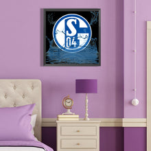 Load image into Gallery viewer, Diamond Painting - Full Round - Schalke logo (40*40CM)
