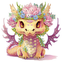 Load image into Gallery viewer, Diamond Painting - Partial Special Shaped - Huanglong (30*30CM)
