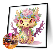 Load image into Gallery viewer, Diamond Painting - Partial Special Shaped - Huanglong (30*30CM)
