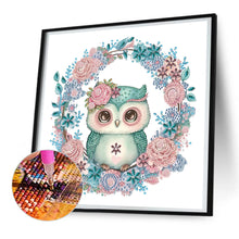 Load image into Gallery viewer, Diamond Painting - Partial Special Shaped - Garland Owl (30*30CM)
