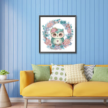 Load image into Gallery viewer, Diamond Painting - Partial Special Shaped - Garland Owl (30*30CM)
