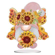 Load image into Gallery viewer, Butterfly Gnome Diamond Painting Desktop Ornaments Kit for Office Desktop Decor

