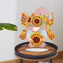 Load image into Gallery viewer, Butterfly Gnome Diamond Painting Desktop Ornaments Kit for Office Desktop Decor
