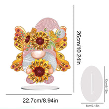 Load image into Gallery viewer, Butterfly Gnome Diamond Painting Desktop Ornaments Kit for Office Desktop Decor
