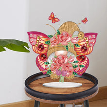 Load image into Gallery viewer, Butterfly Gnome Diamond Painting Desktop Ornaments Kit for Office Desktop Decor
