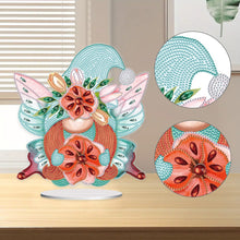 Load image into Gallery viewer, Butterfly Gnome Diamond Painting Desktop Ornaments Kit for Office Desktop Decor
