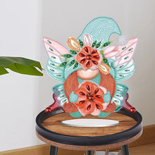 Load image into Gallery viewer, Butterfly Gnome Diamond Painting Desktop Ornaments Kit for Office Desktop Decor
