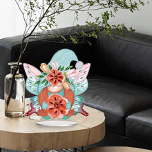 Load image into Gallery viewer, Butterfly Gnome Diamond Painting Desktop Ornaments Kit for Office Desktop Decor
