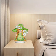 Load image into Gallery viewer, Garden Gnome DIY Diamond Painting Desktop Ornaments Kit for Office Desktop Decor
