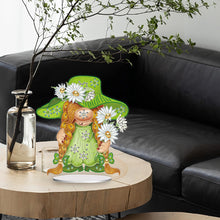 Load image into Gallery viewer, Garden Gnome DIY Diamond Painting Desktop Ornaments Kit for Office Desktop Decor
