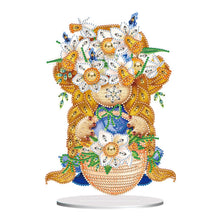 Load image into Gallery viewer, Garden Gnome DIY Diamond Painting Desktop Ornaments Kit for Office Desktop Decor
