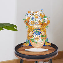 Load image into Gallery viewer, Garden Gnome DIY Diamond Painting Desktop Ornaments Kit for Office Desktop Decor
