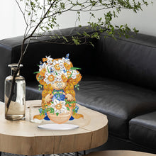 Load image into Gallery viewer, Garden Gnome DIY Diamond Painting Desktop Ornaments Kit for Office Desktop Decor
