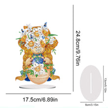 Load image into Gallery viewer, Garden Gnome DIY Diamond Painting Desktop Ornaments Kit for Office Desktop Decor
