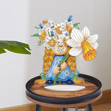 Load image into Gallery viewer, Garden Gnome DIY Diamond Painting Desktop Ornaments Kit for Office Desktop Decor
