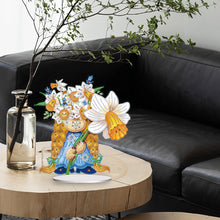 Load image into Gallery viewer, Garden Gnome DIY Diamond Painting Desktop Ornaments Kit for Office Desktop Decor
