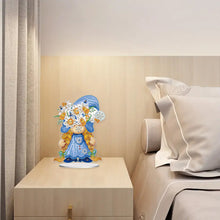 Load image into Gallery viewer, Garden Gnome DIY Diamond Painting Desktop Ornaments Kit for Office Desktop Decor
